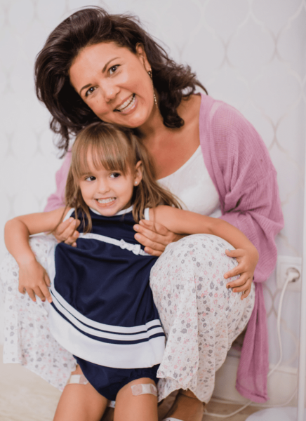 Niñas 6 pendientes sin dolor